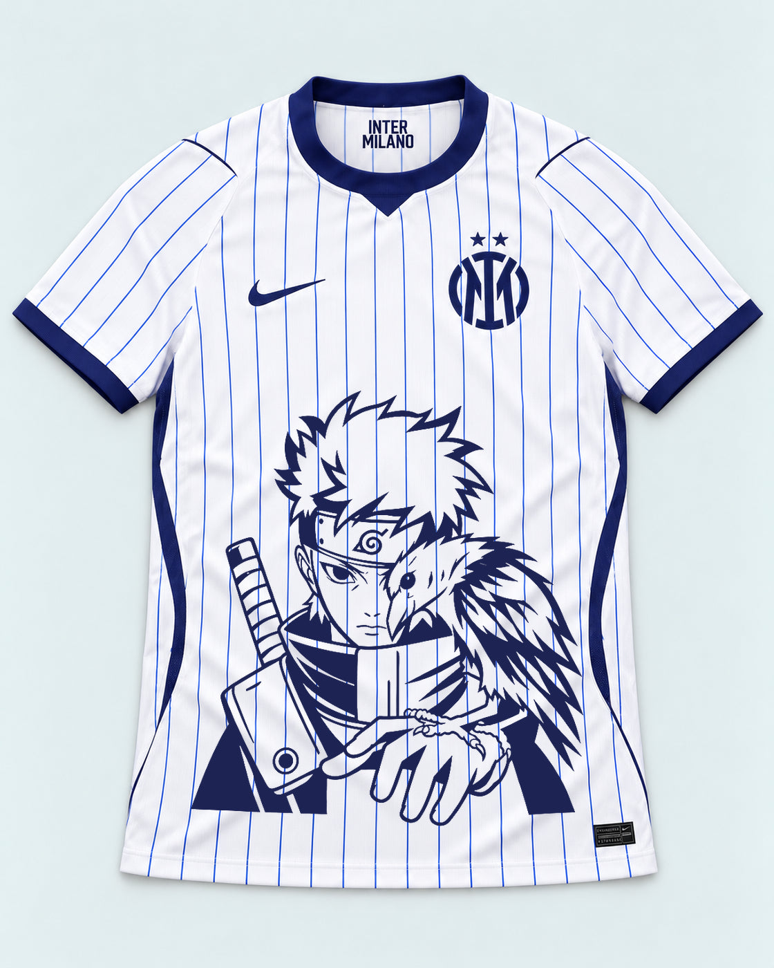 Inter Milan White Shisui Raven Oath Jersey — Front
