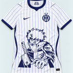 Inter Milan White Shisui Raven Oath Jersey — Front