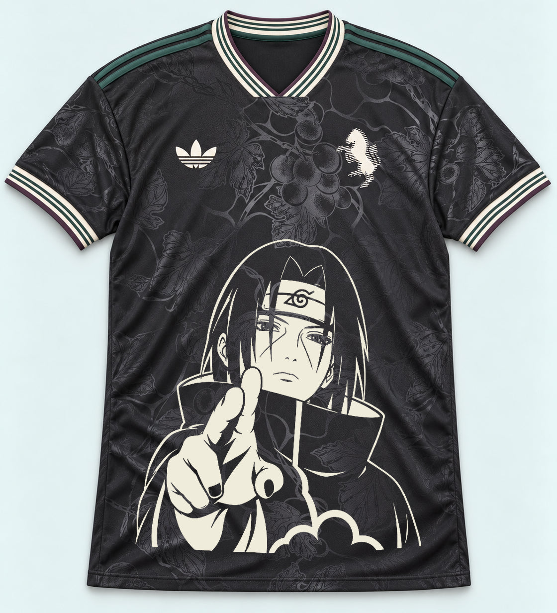 Juventus Dark Itachi Silent Promise Jersey — Front