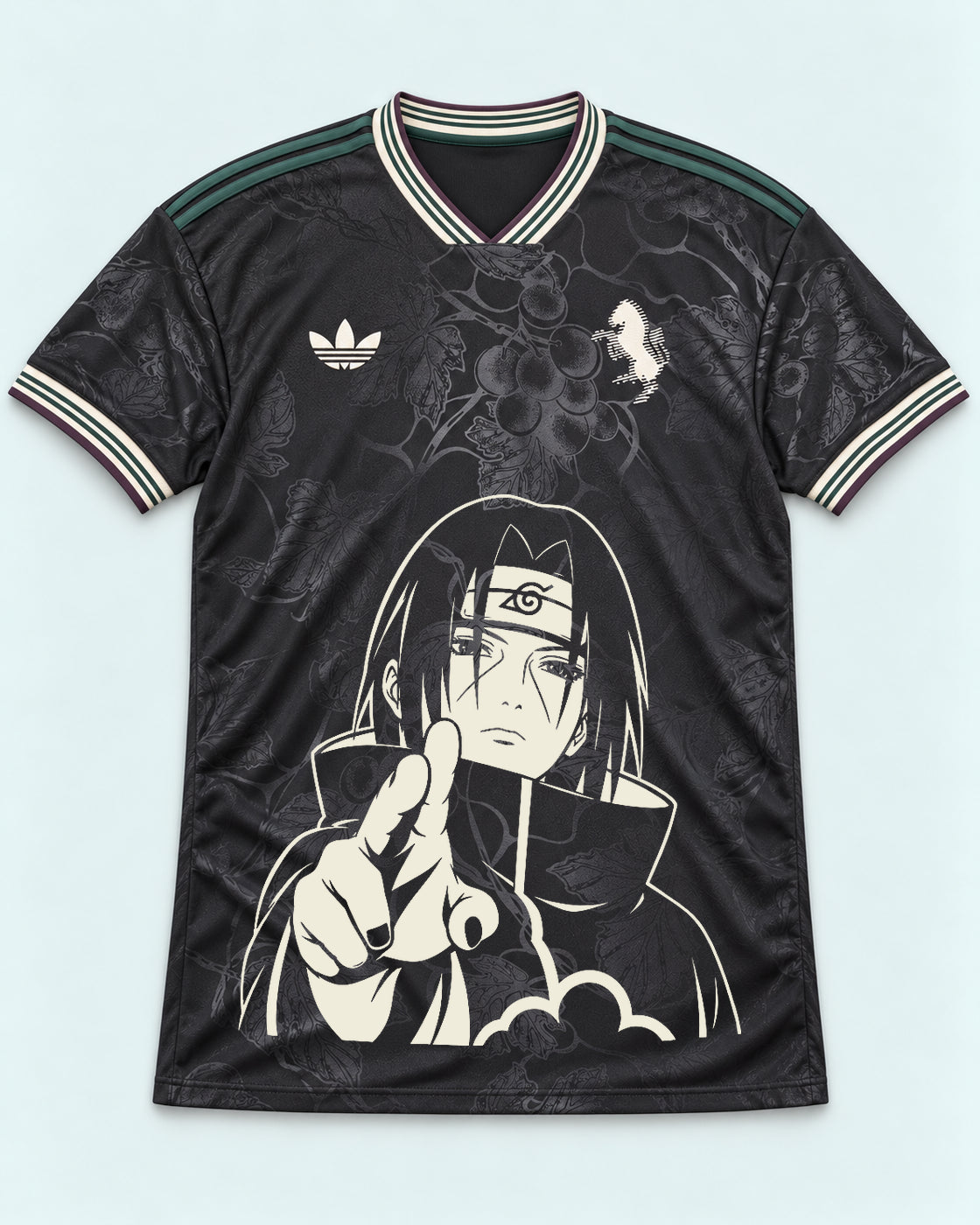 Juventus Dark Itachi Silent Promise Jersey — Front