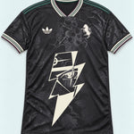 Juventus Dark Kakashi Lightning Eye Jersey — Front
