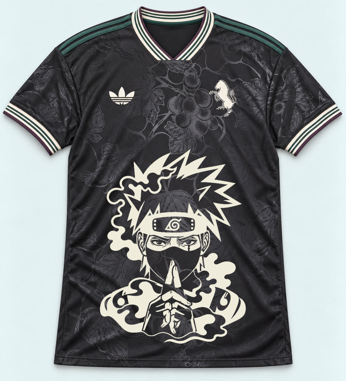 Juventus Dark Kakashi Silent Jutsu Jersey — Front