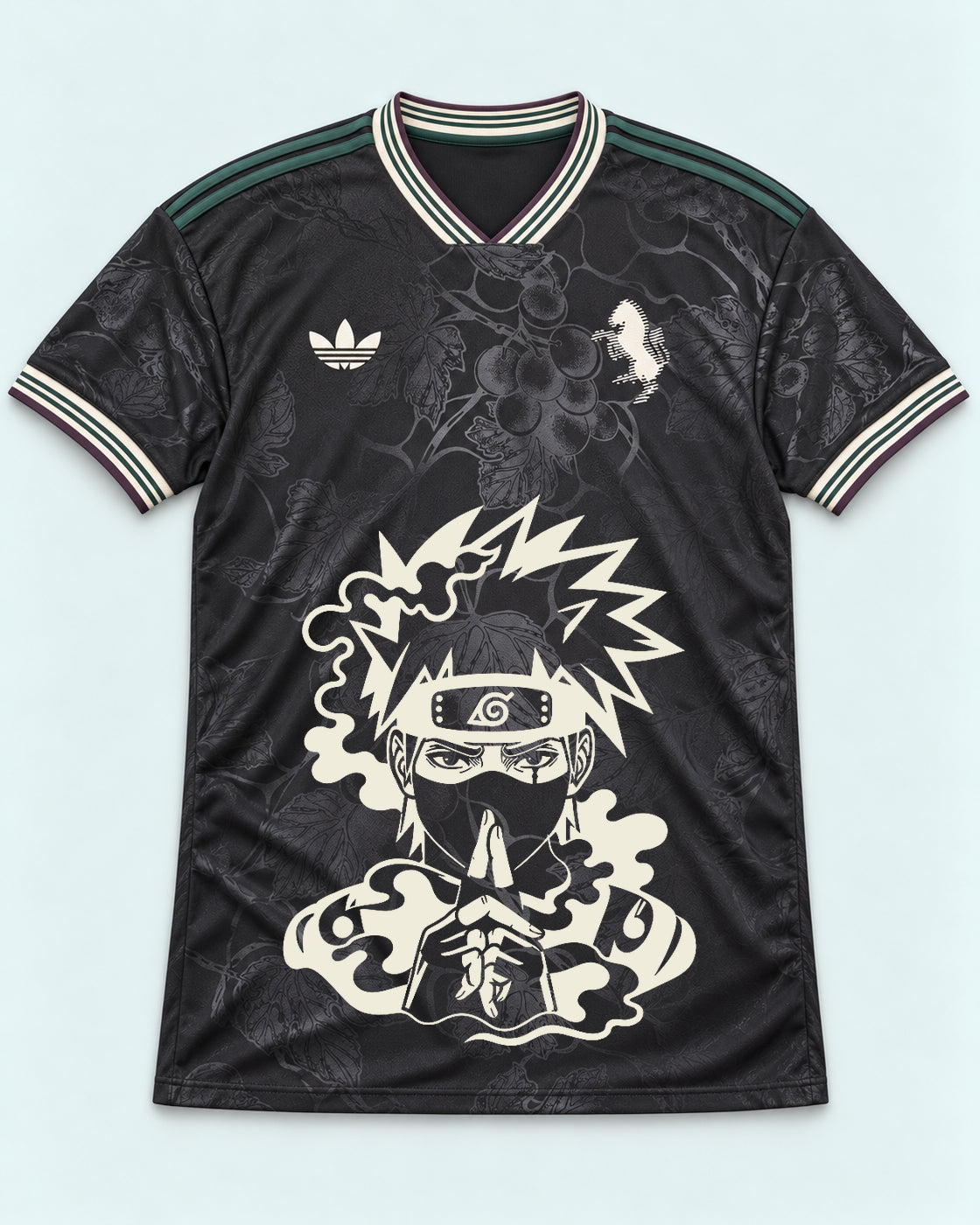 Juventus Dark Kakashi Silent Jutsu Jersey — Front