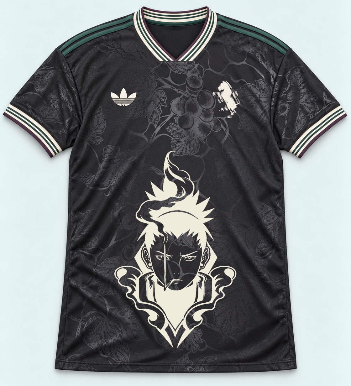 Juventus Dark Shikamaru Shadow Mind Jersey — Front