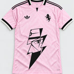 Juventus Pink Kakashi Lightning Eye Jersey — Front