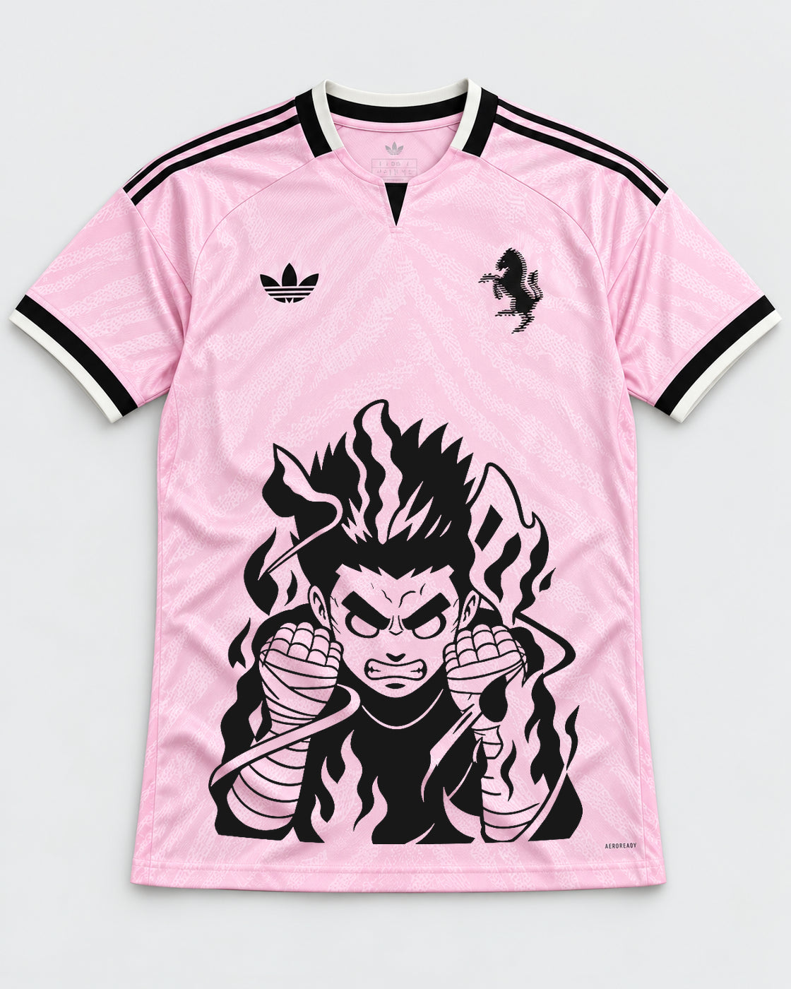 Juventus Pink Rock Lee Inner Flame Jersey — Front