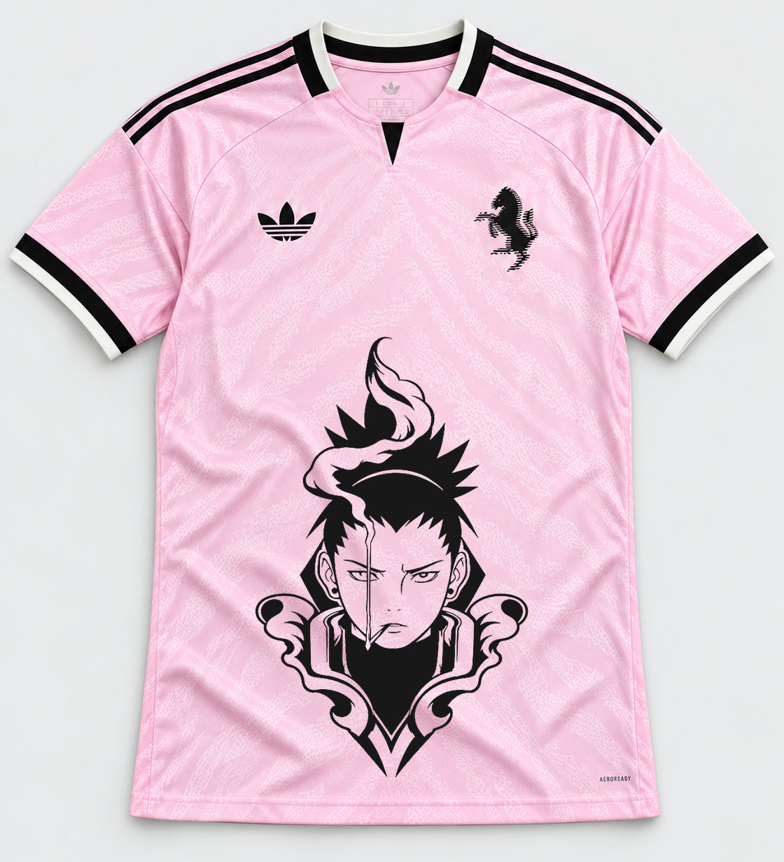 Juventus Pink Shikamaru Shadow Mind Jersey — Front
