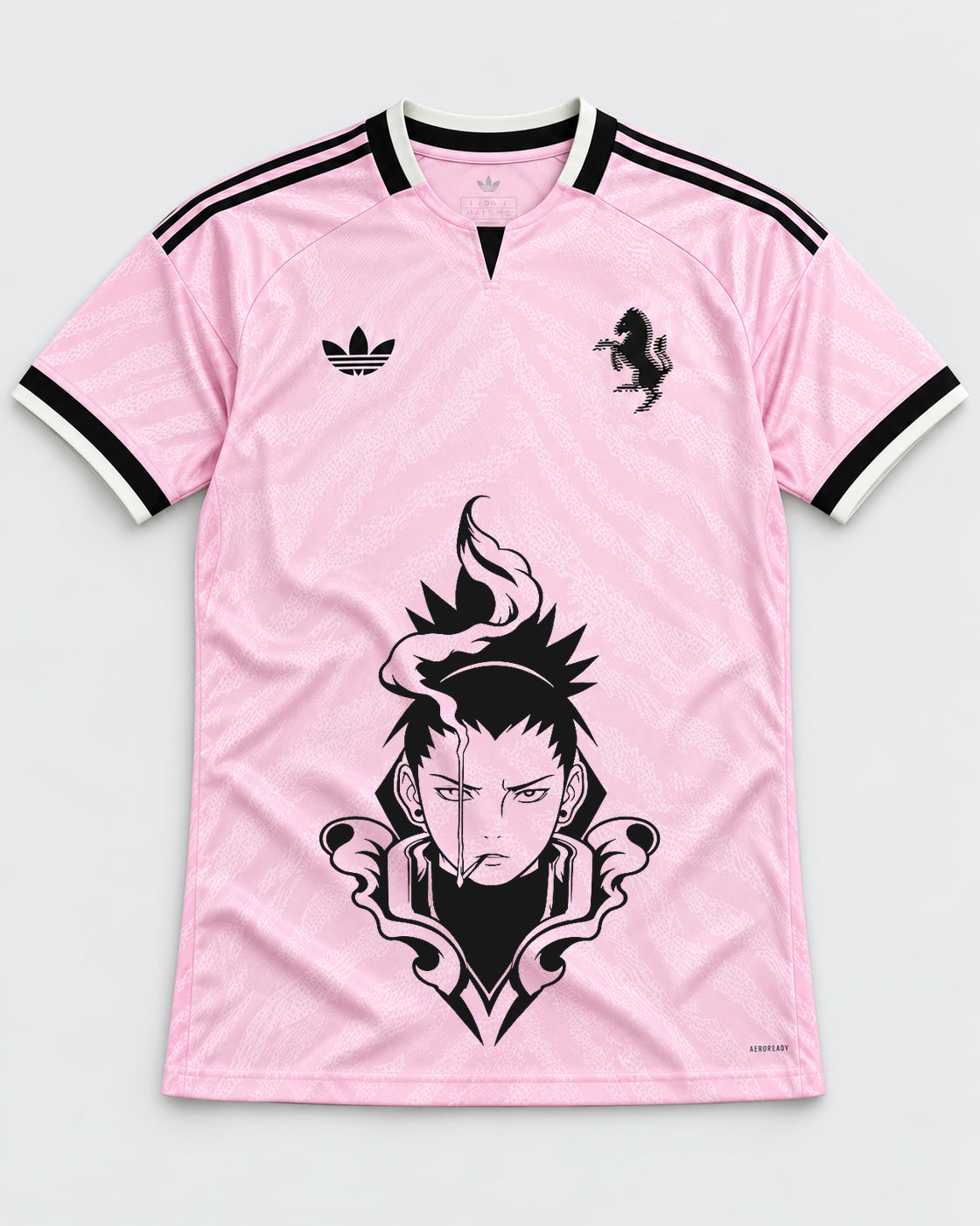 Juventus Pink Shikamaru Shadow Mind Jersey — Front
