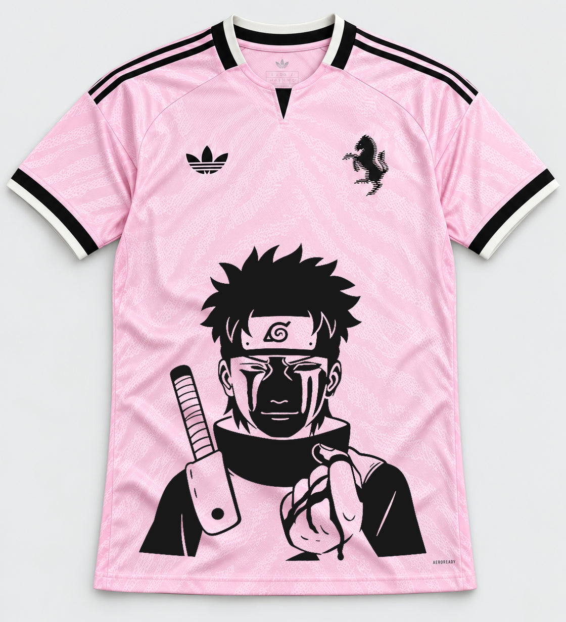 Juventus Pink Shisui Last Promise Jersey — Front