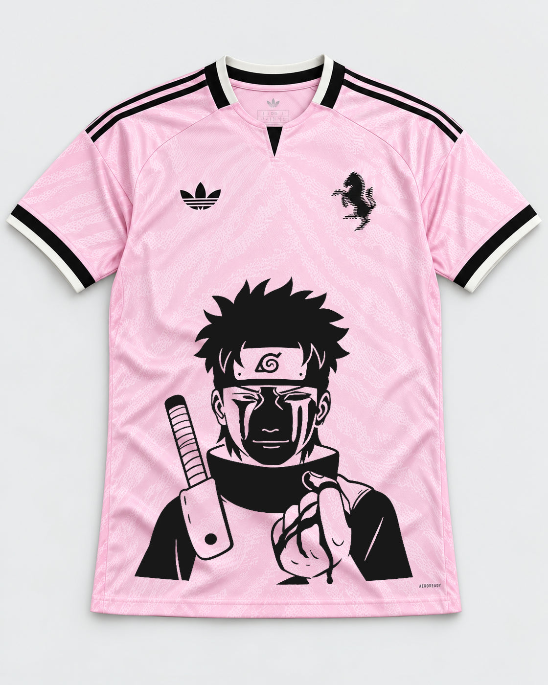 Juventus Pink Shisui Last Promise Jersey — Front