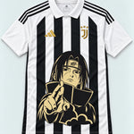Juventus Striped Itachi Silent Promise Jersey — Front