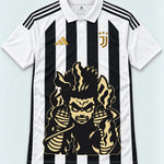 Juventus Striped Rock Lee Inner Flame Jersey — Front