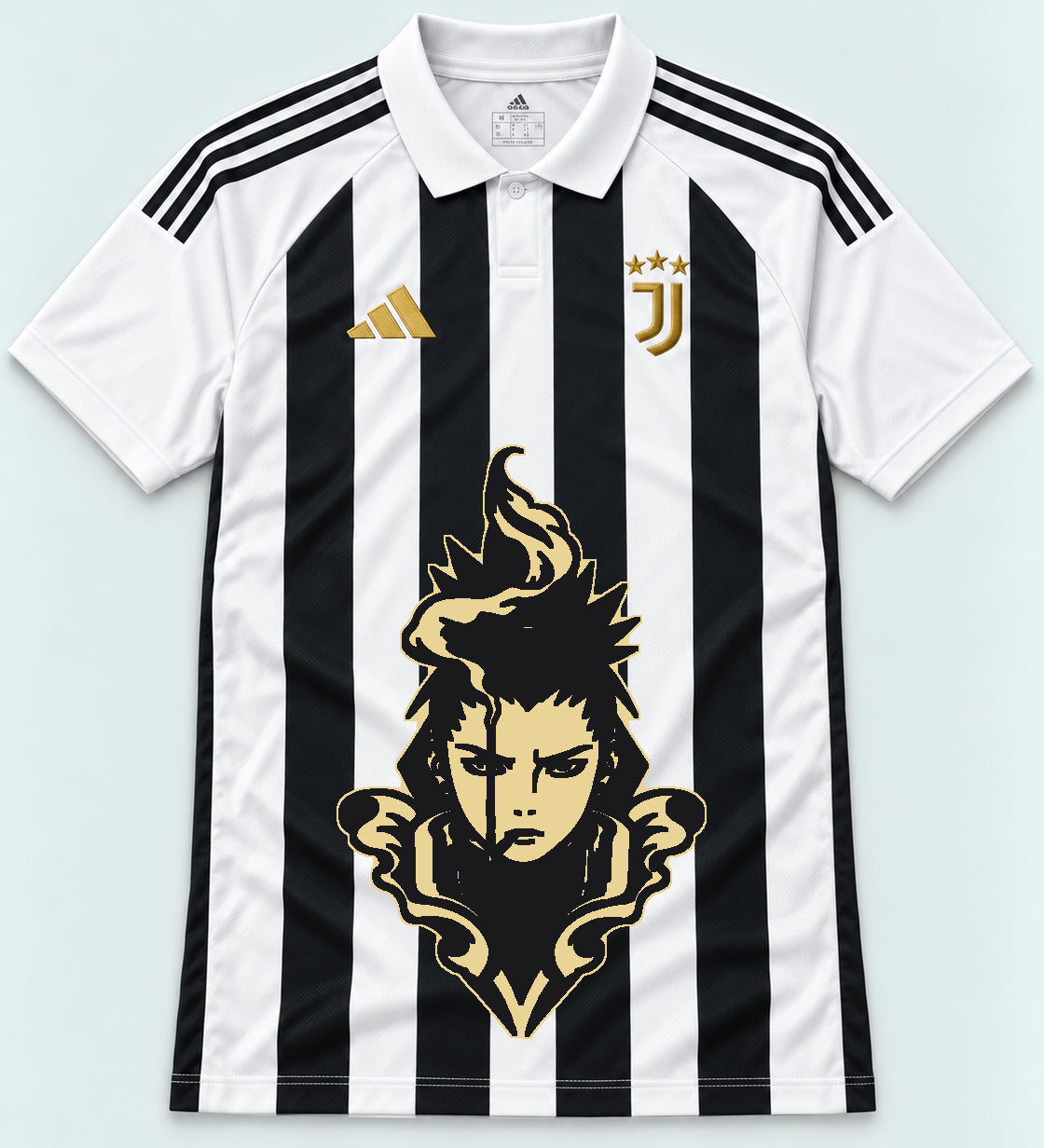 Juventus Striped Shikamaru Shadow Mind Jersey — Front