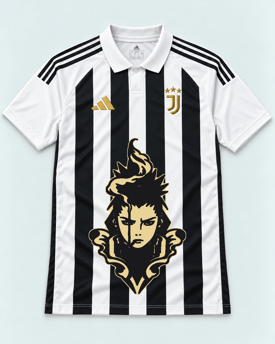 Juventus Striped Shikamaru Shadow Mind Jersey — Front