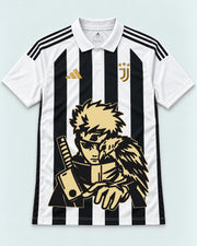 Juventus Striped Shisui Raven Oath Jersey — Front