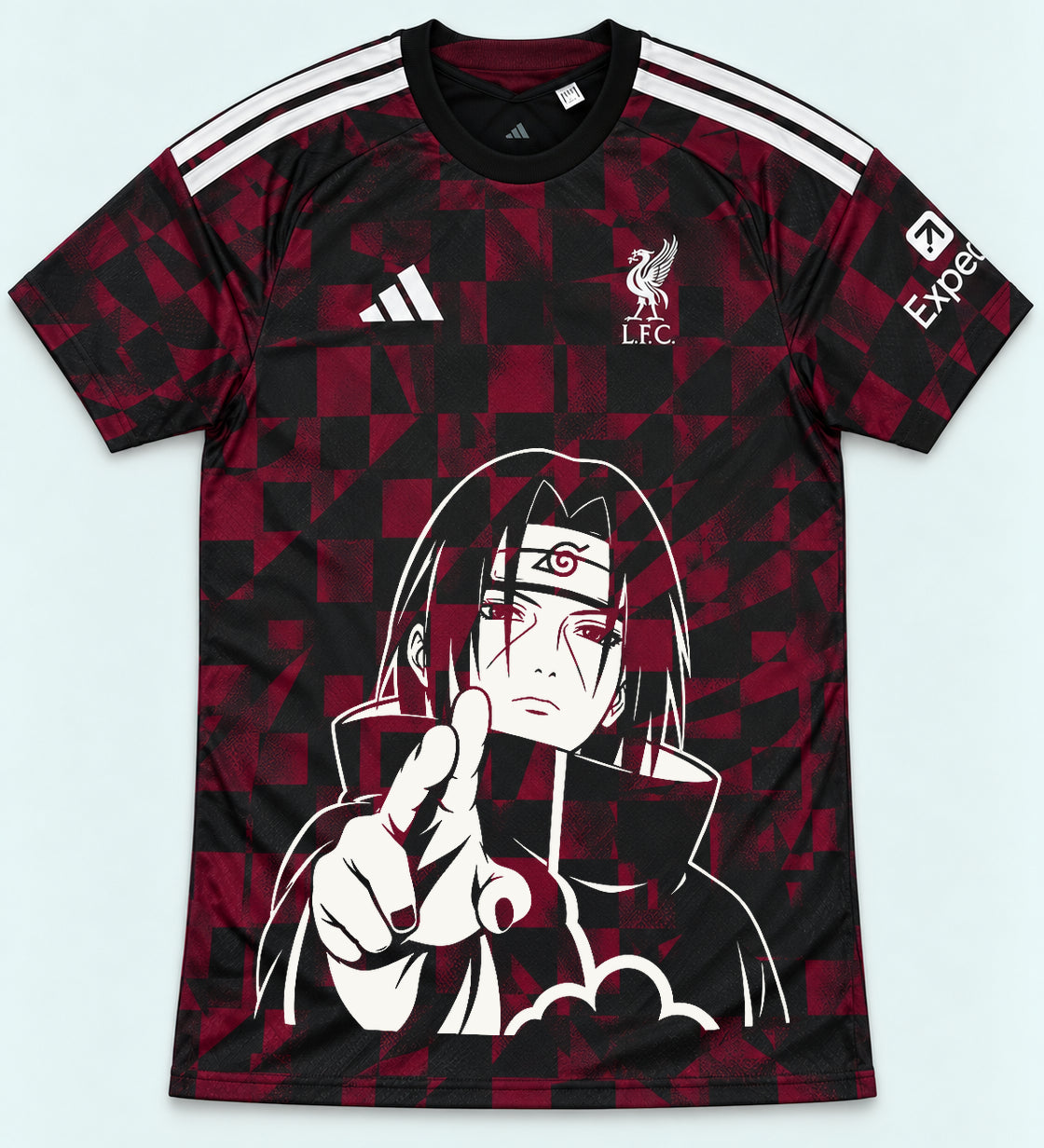 Liverpool Dark Itachi Silent Promise Jersey — Front
