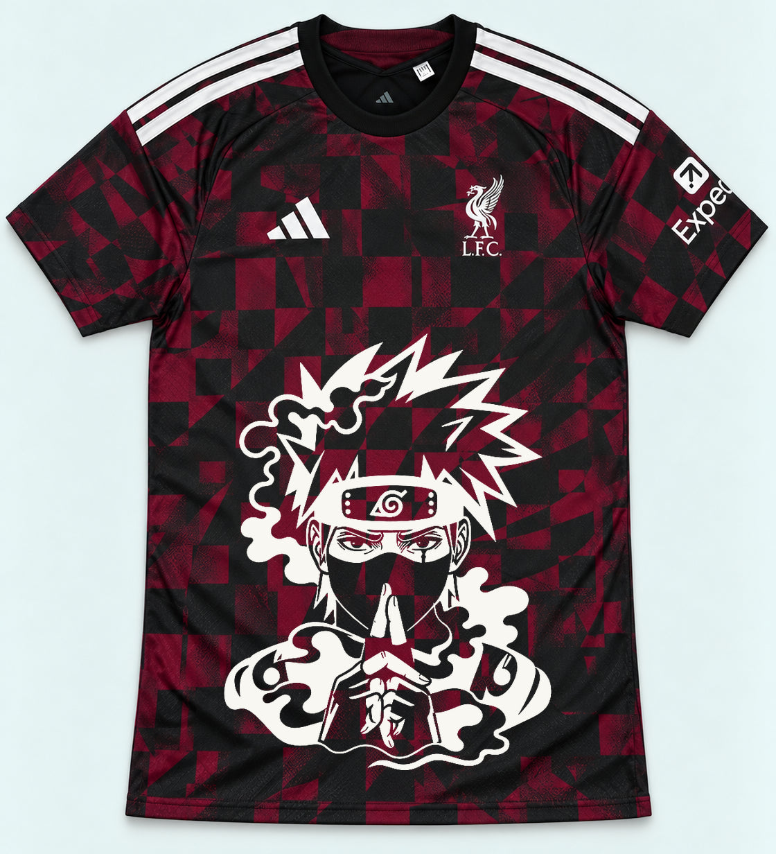 Liverpool Dark Kakashi Silent Jutsu Jersey — Front