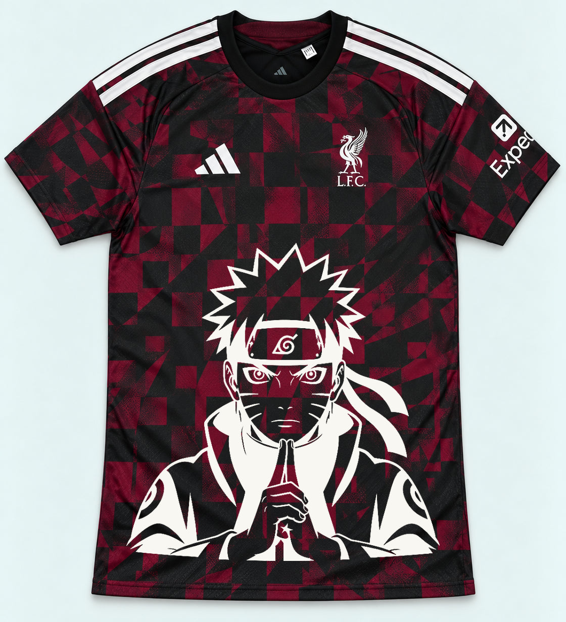Liverpool Dark Naruto Sage Resolve Jersey — Front