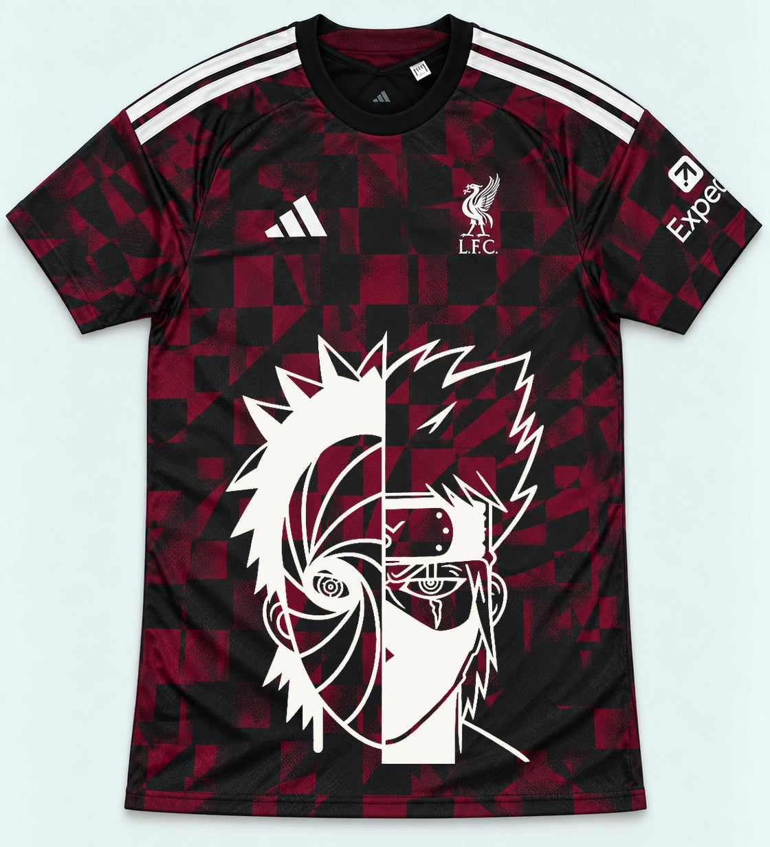Liverpool Dark Obito Kakashi Shared Destiny Jersey — Front