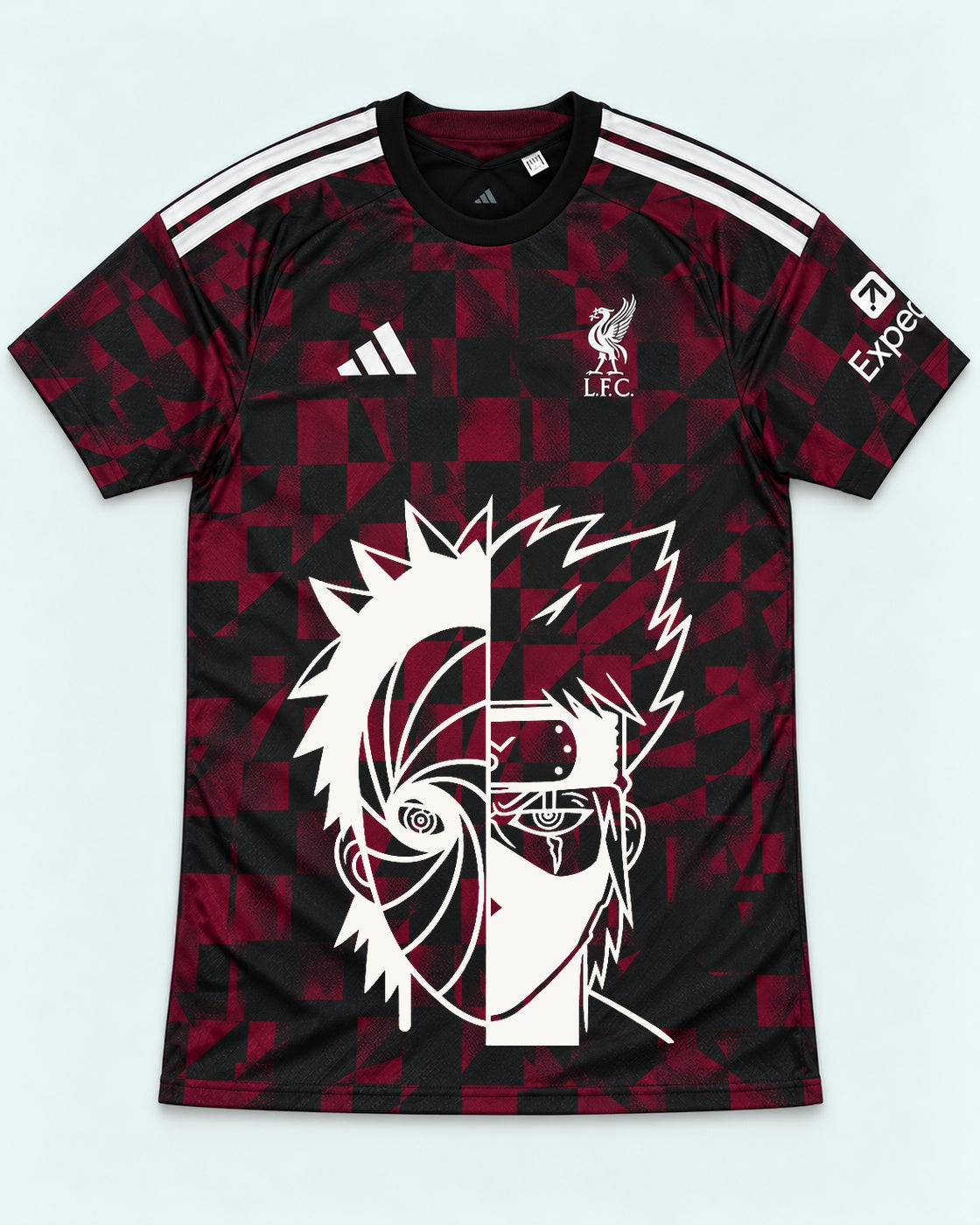 Liverpool Dark Obito Kakashi Shared Destiny Jersey — Front