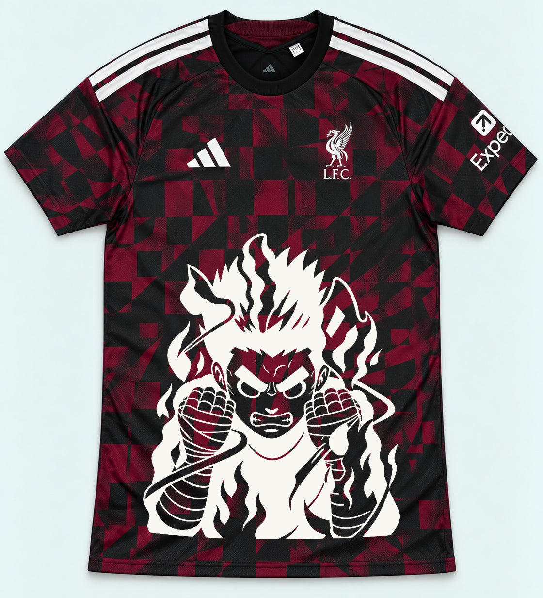 Liverpool Dark Rock Lee Inner Flame Jersey — Front