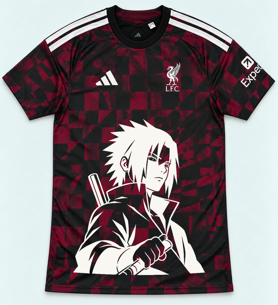 Liverpool Dark Sasuke Last Uchiha Jersey — Front