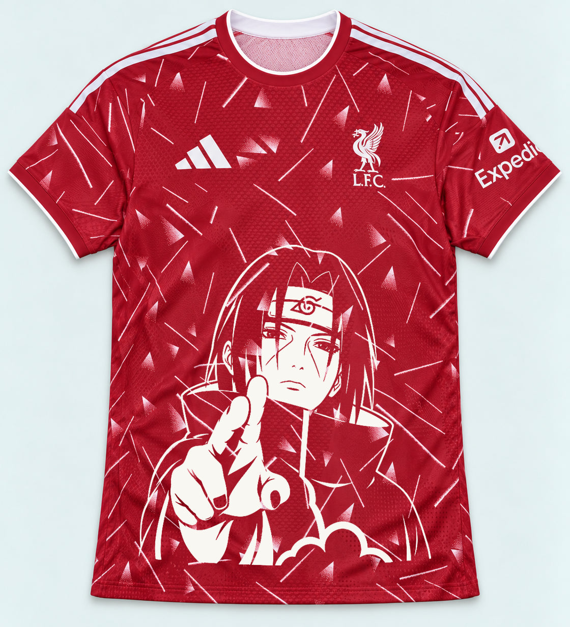 Liverpool Red Itachi Silent Promise Jersey — Front