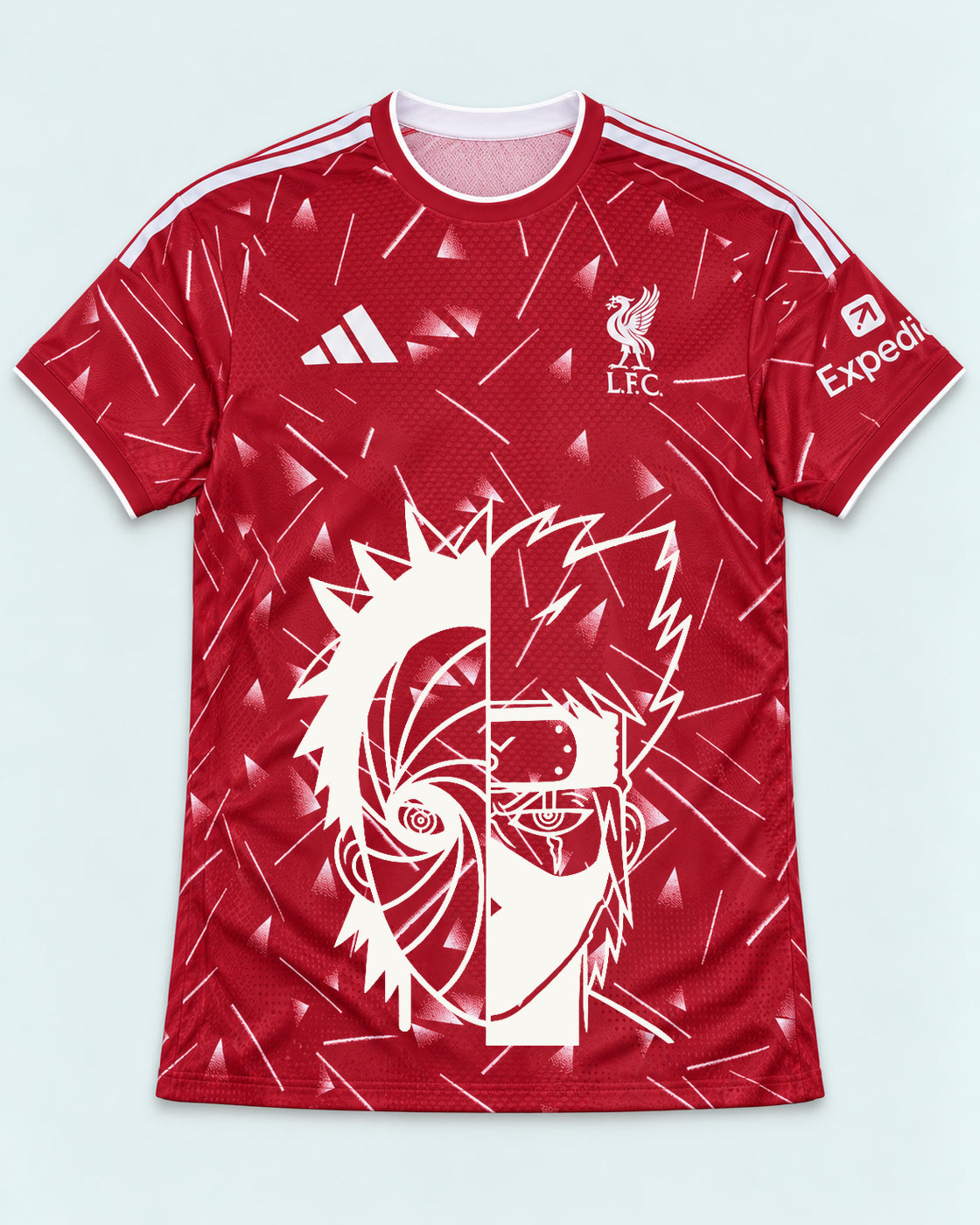 Liverpool Red Obito Kakashi Shared Destiny Jersey — Front
