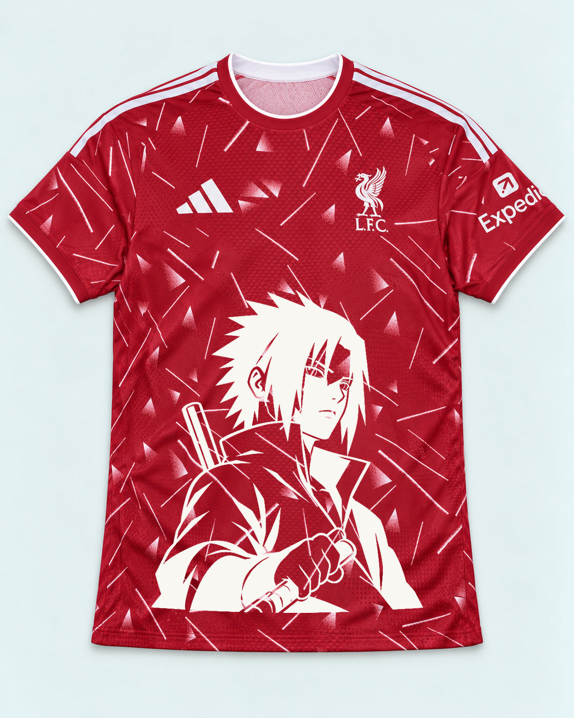 Liverpool Red Sasuke Last Uchiha Jersey — Front