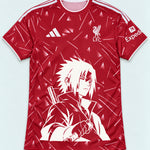 Liverpool Red Sasuke Last Uchiha Jersey — Front