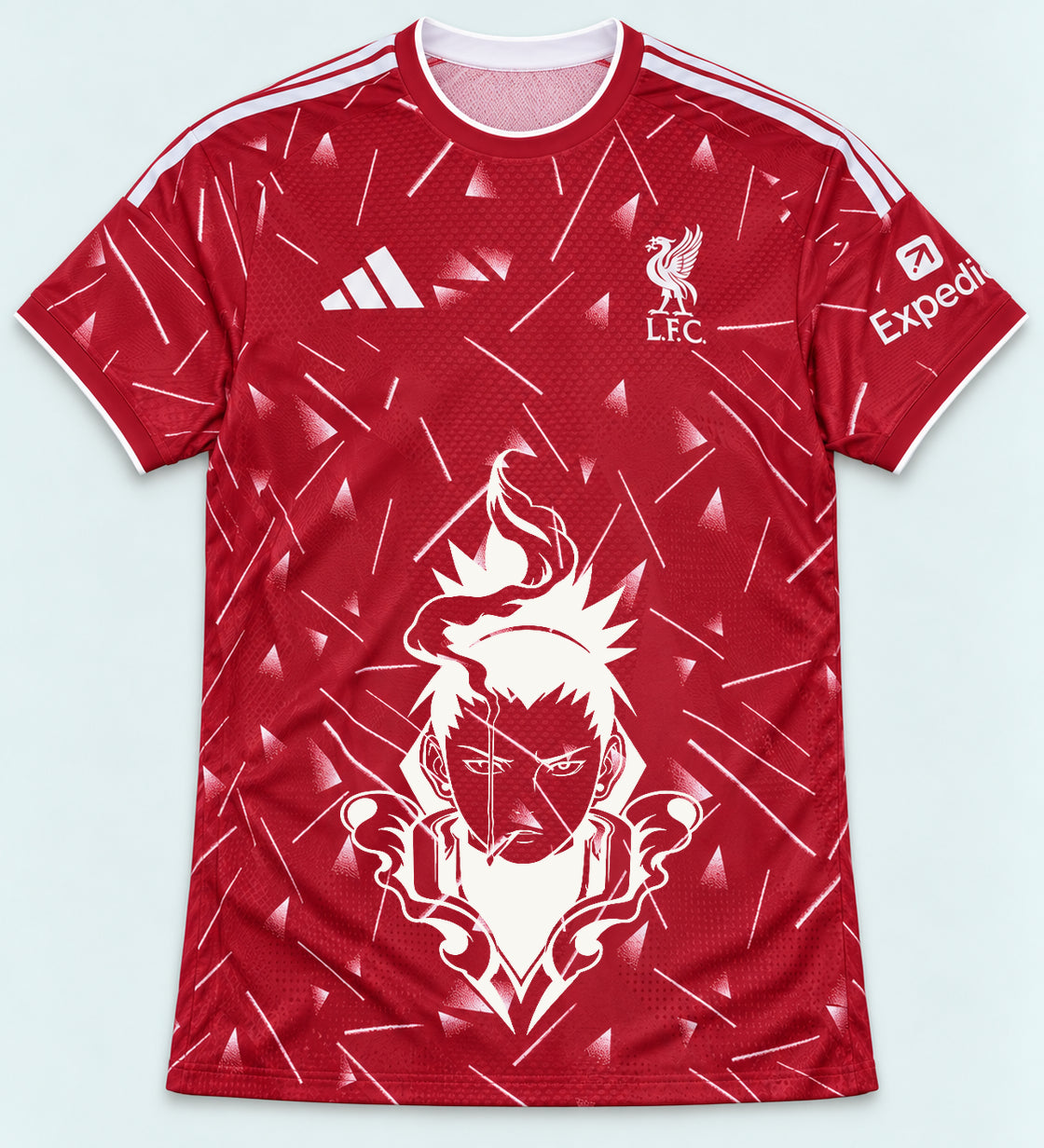 Liverpool Red Shikamaru Shadow Mind Jersey — Front