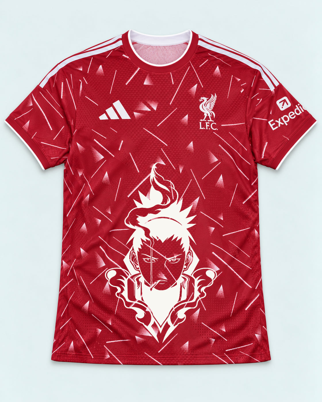 Liverpool Red Shikamaru Shadow Mind Jersey — Front