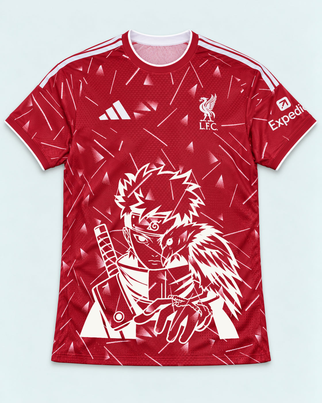 Liverpool Red Shisui Raven Oath Jersey — Front
