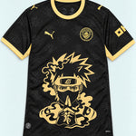 Manchester City Black Kakashi Silent Jutsu Jersey — Front