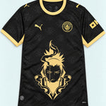 Manchester City Black Shikamaru Shadow Mind Jersey — Front