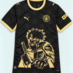 Manchester City Black Shisui Raven Oath Jersey — Front