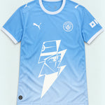 Manchester City Sky Kakashi Lightning Eye Jersey — Front