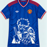 Manchester United Blue Shisui Raven Oath Jersey — Front