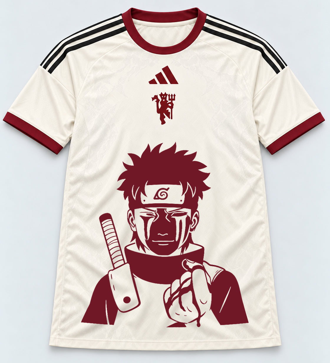 Manchester United Cream Shisui Last Promise Jersey — Front
