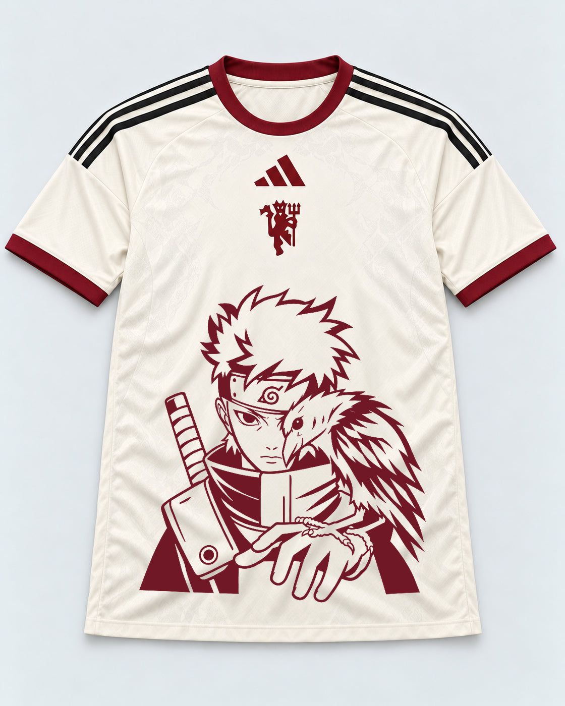 Manchester United Cream Shisui Raven Oath Jersey — Front