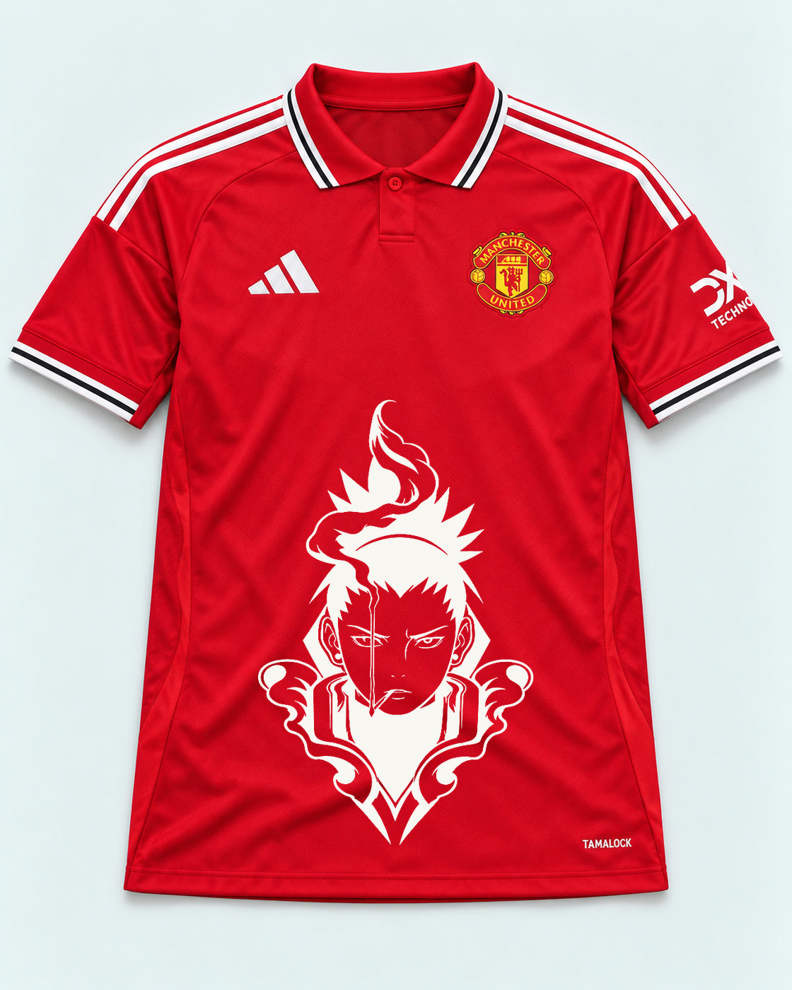 Manchester United Red Shikamaru Shadow Mind Jersey — Front
