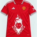Manchester United Red Shikamaru Shadow Mind Jersey — Front