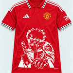 Manchester United Red Shisui Raven Oath Jersey — Front