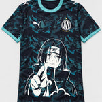 Olympique Marseille Dark Itachi Silent Promise Jersey — Front