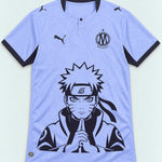 Olympique Marseille Lavender Naruto Sage Resolve Jersey — Front