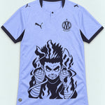 Olympique Marseille Lavender Rock Lee Inner Flame Jersey — Front