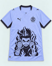Olympique Marseille Lavender Rock Lee Inner Flame Jersey — Front