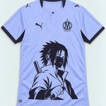 Olympique Marseille Lavender Sasuke Last Uchiha Jersey — Front