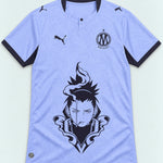 Olympique Marseille Lavender Shikamaru Shadow Mind Jersey — Front
