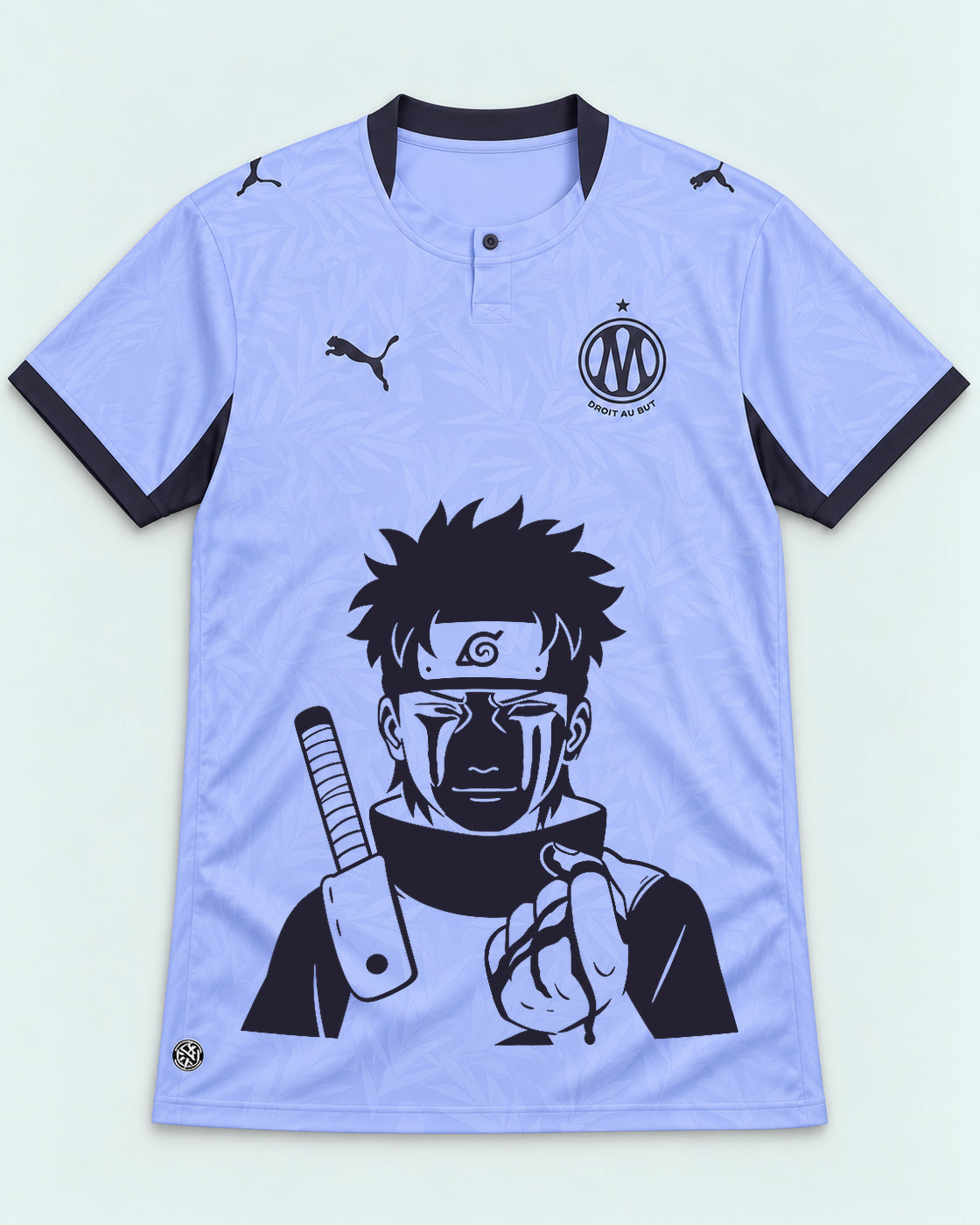 Olympique Marseille Lavender Shisui Last Promise Jersey — Front